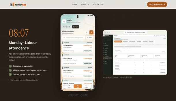 NirmanSite preview 4